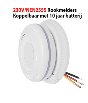 Rookmelder 230V / NEN2555